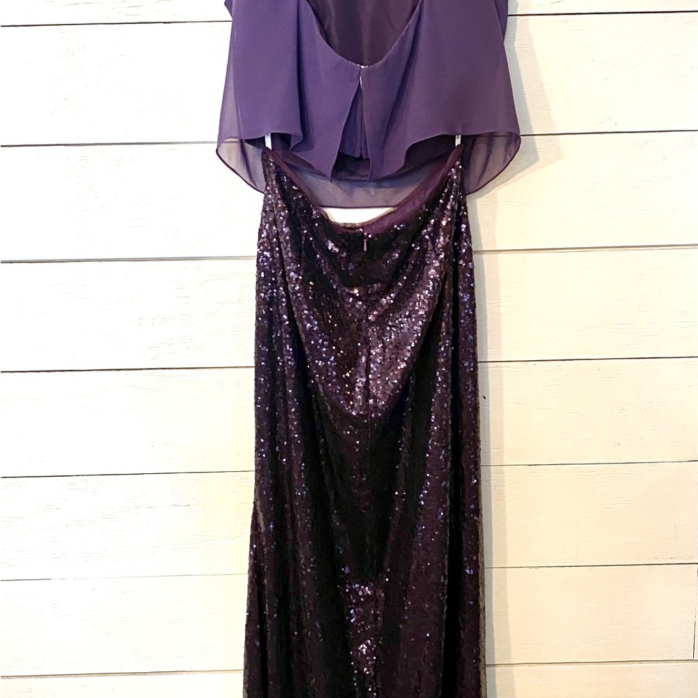 Brand new two-piece dress. Bridal salon sizing. Tags removed but dress not worn.